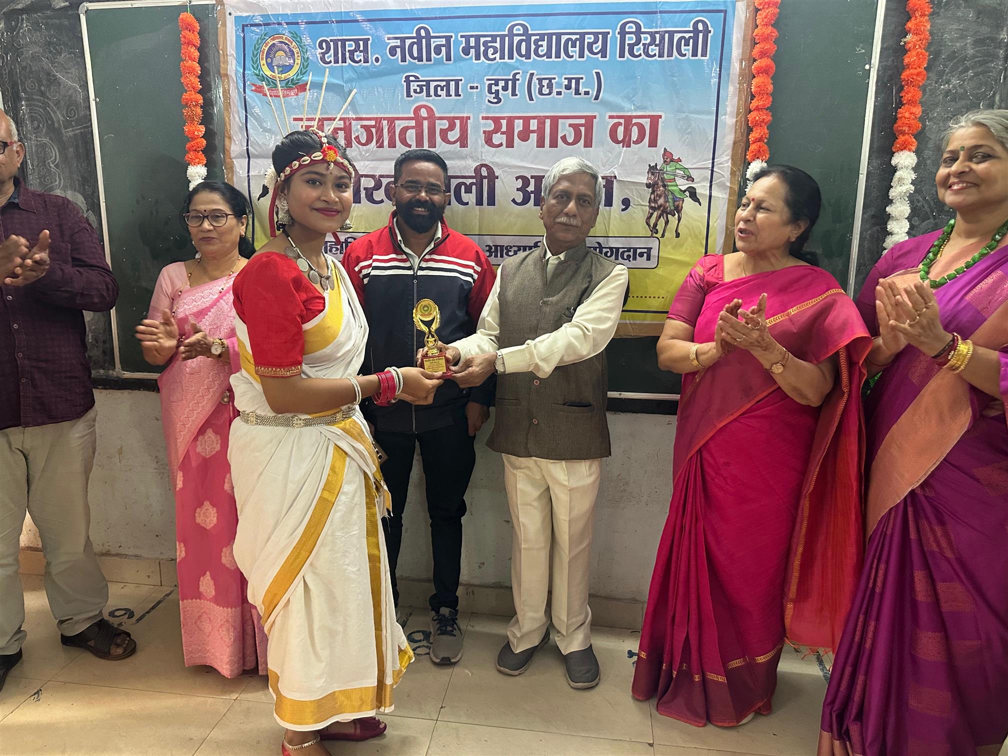 Janjatiya Samaj Ka Gaurav-govt college risali