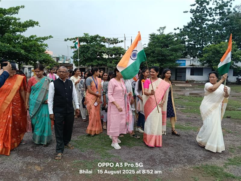 Tiranga Rally-govt college risali